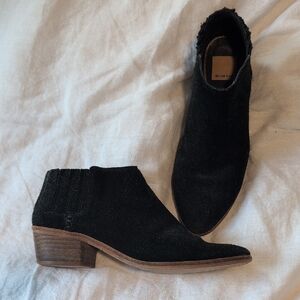 Dolce Vita Black Ankle Booties